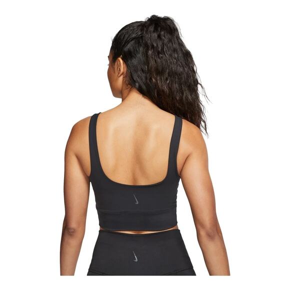 NWT Size XL - Nike Yoga Infinalon Y2K Luxe Novelty Crop Top - Picture 2 of 6